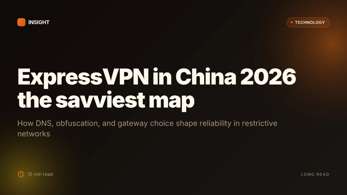 ExpressVPN not working in China: your ultimate fix 2026