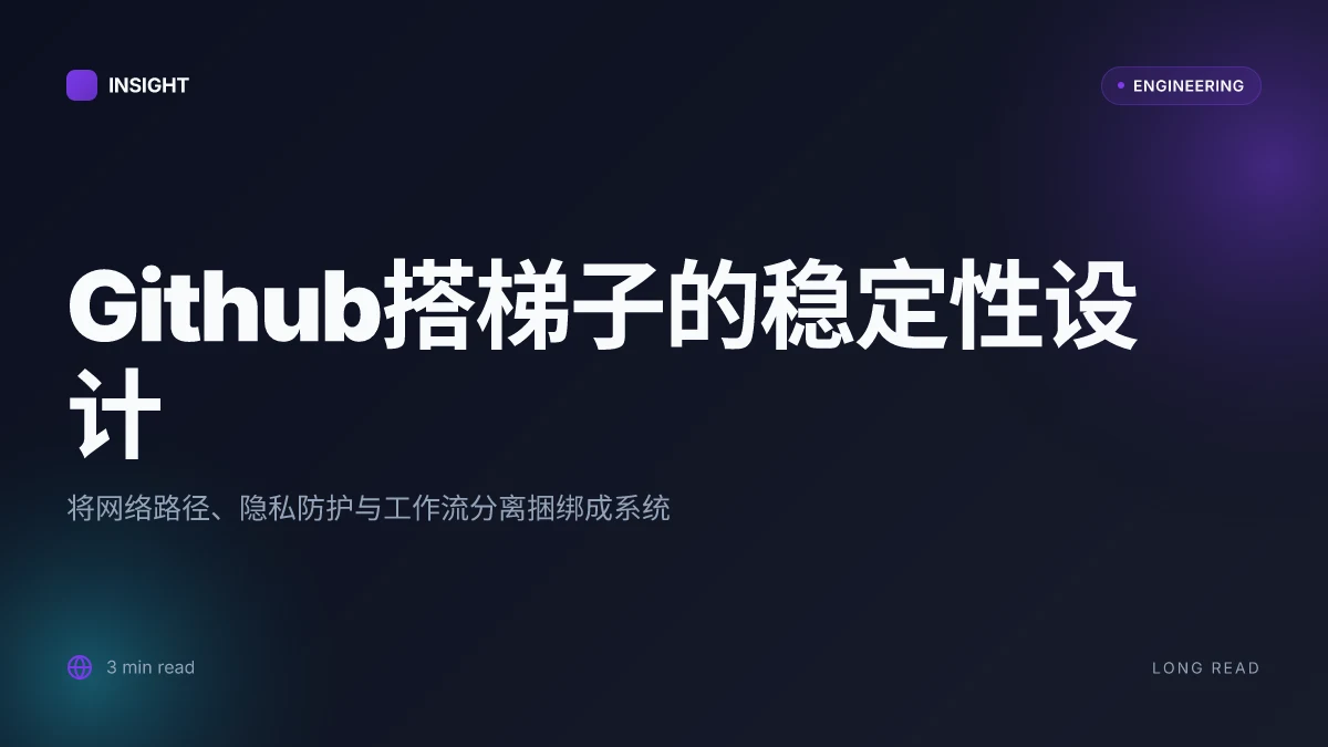Github搭梯子:全面指南与实用技巧VPN使用、隐私保护、科学上网与Github访问稳定性提升指南 2026