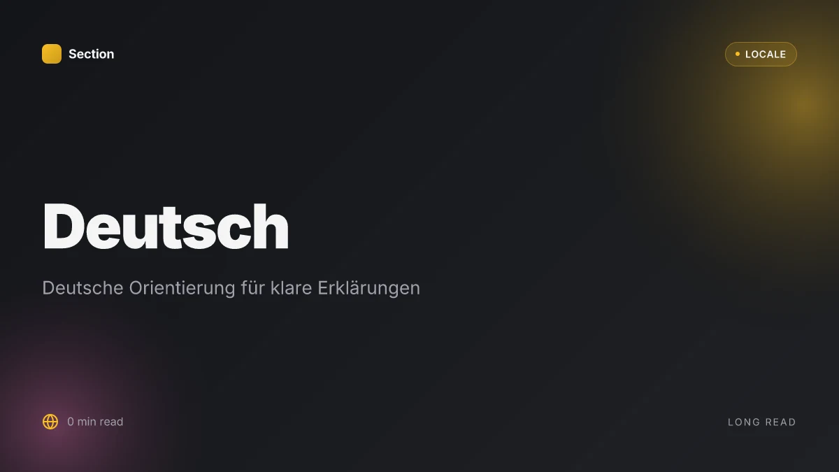 Deutsch