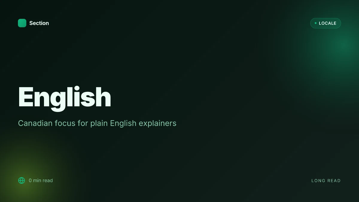 English
